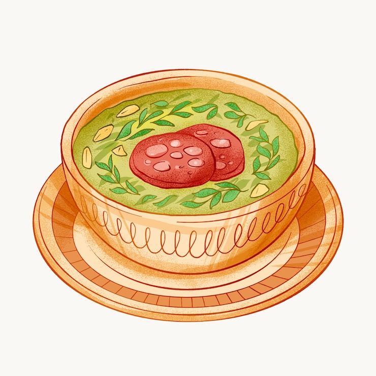 Miễn phí Vector hình minh họa caldo verde thiết kế phẳng