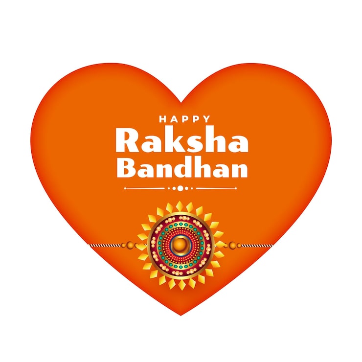 Miễn phí Vector hình nền trái tim cắt giấy chúc mừng raksha bandhan