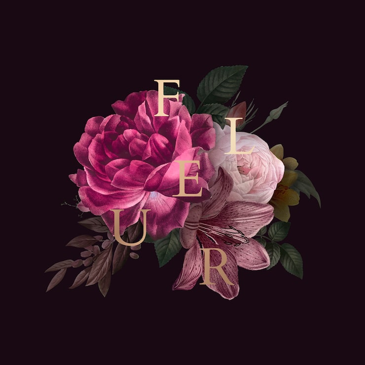Miễn phí Vector huy hiệu hoa fleur