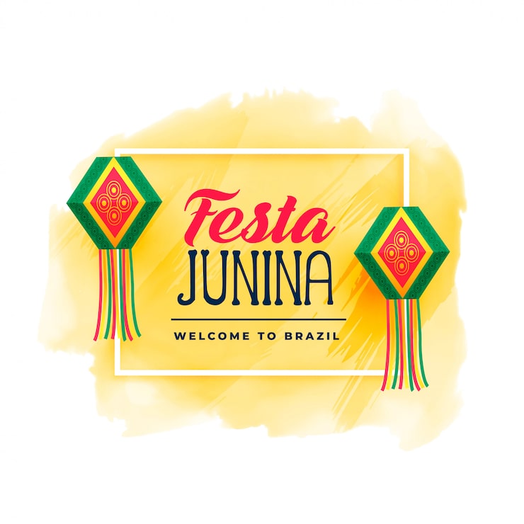 Miễn phí Vector lễ kỷ niệm festa junina của brazil
