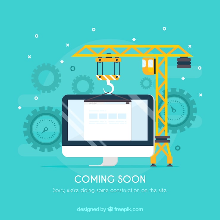 Miễn phí Vector mẫu công trình đang xây dựng phẳng