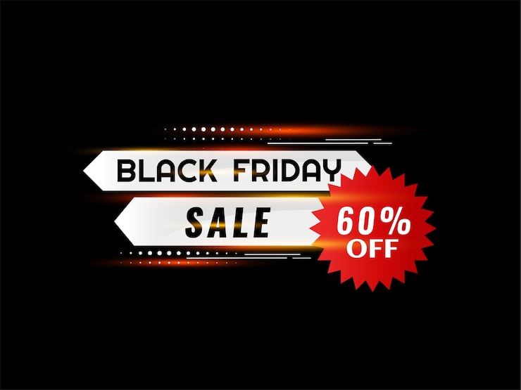 Miễn phí Vector nền đen bóng bẩy giảm giá black friday