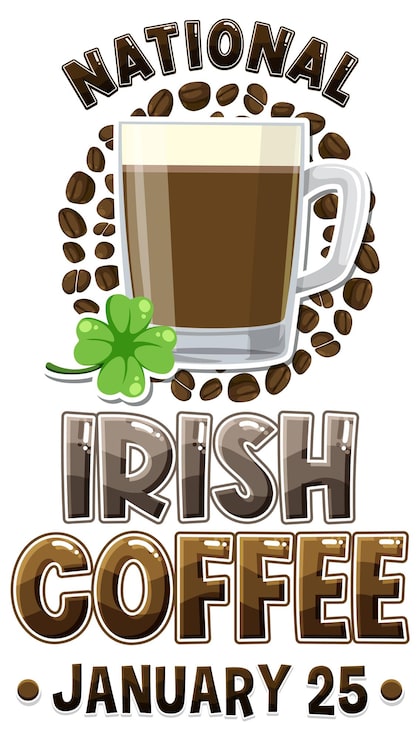 Miễn phí Vector thiết kế banner ngày quốc tế cà phê ireland
