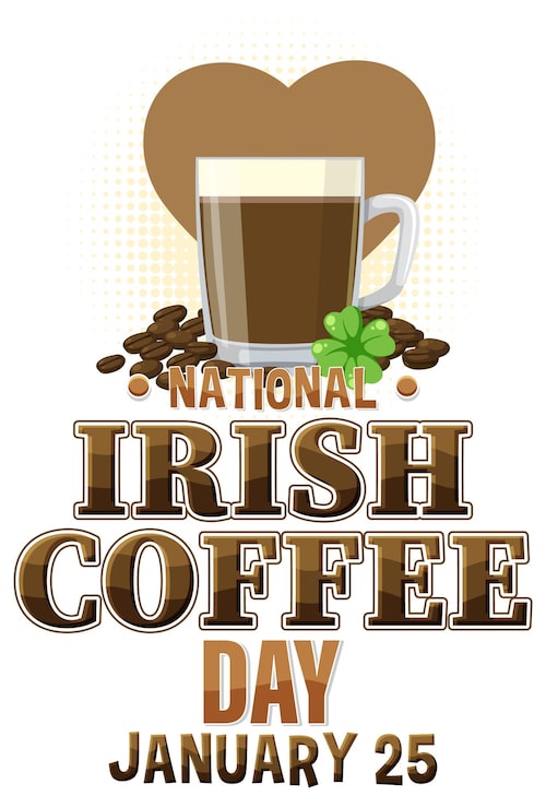 Miễn phí Vector thiết kế banner ngày quốc tế cà phê ireland
