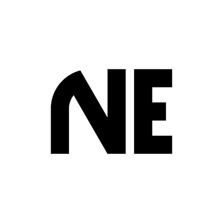 Miễn phí Vector thiết kế logo chữ đầu n e