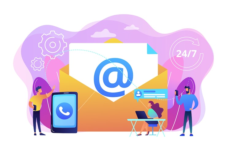 Miễn phí Vector tiếp thị qua email, trò chuyện trên internet, hỗ trợ 24 giờ. liên hệ, bắt đầu liên hệ, liên hệ với chúng tôi, biểu mẫu phản hồi trực tuyến, nói chuyện với khách hàng.