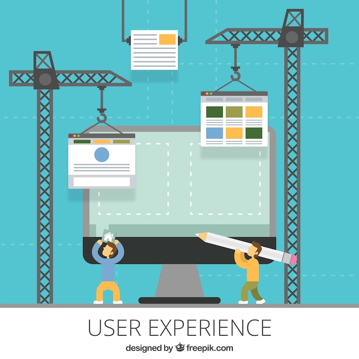 Miễn phí Vector xây dựng một trang web
