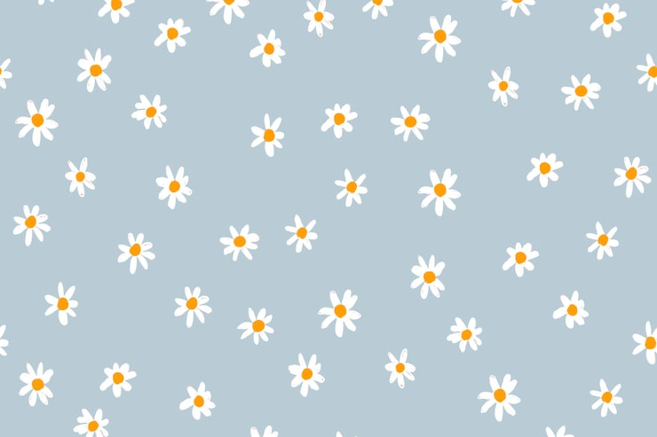 Fondo de escritorio de flores, vector lindo