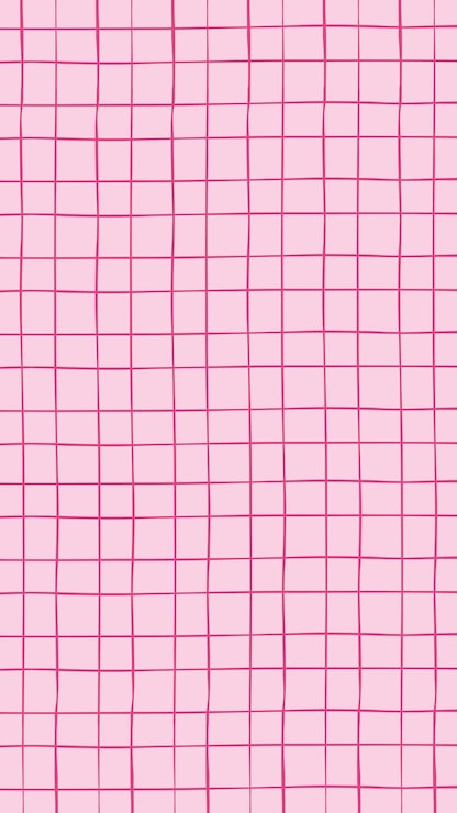 Vector papel tapiz de fondo vertical de cuadrícula rosada