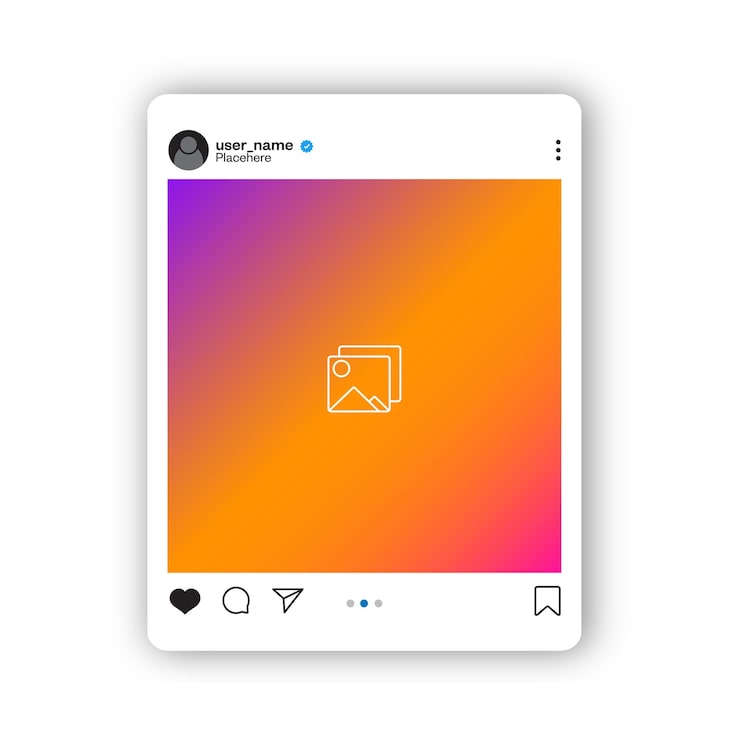 Vector plantilla de publicación en redes sociales
