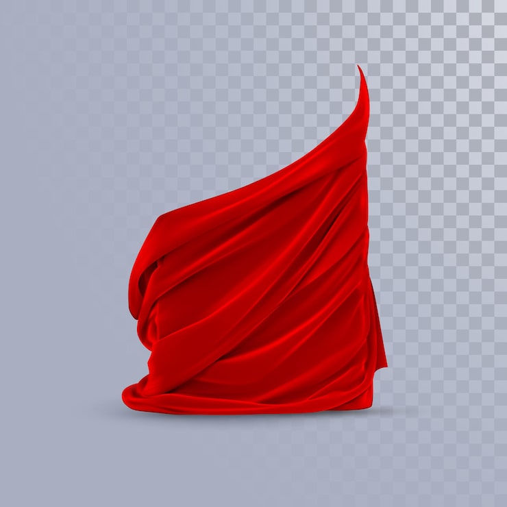 Vector tejido sedoso rojo. fondo abstracto.