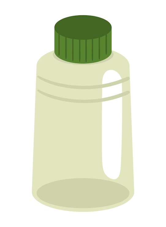 Vector Gratis botol daur ulang ekologi
