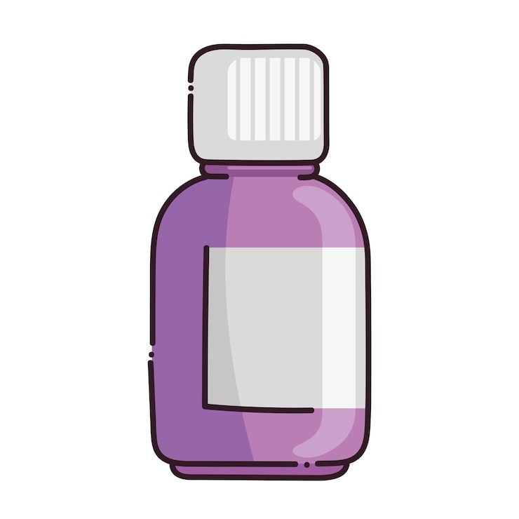 Vector Gratis ikon templat botol