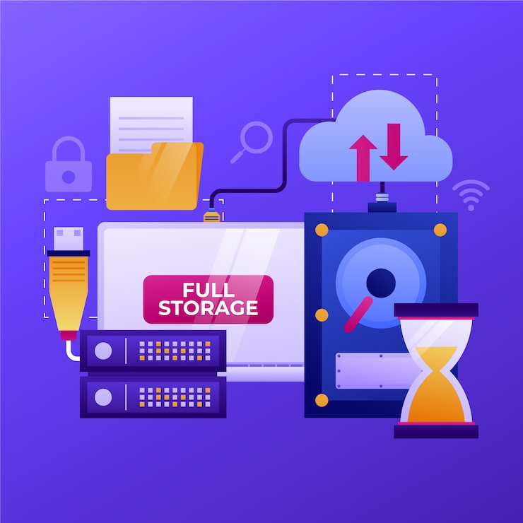 Vector Gratis ilustrasi devops teknologi gradien