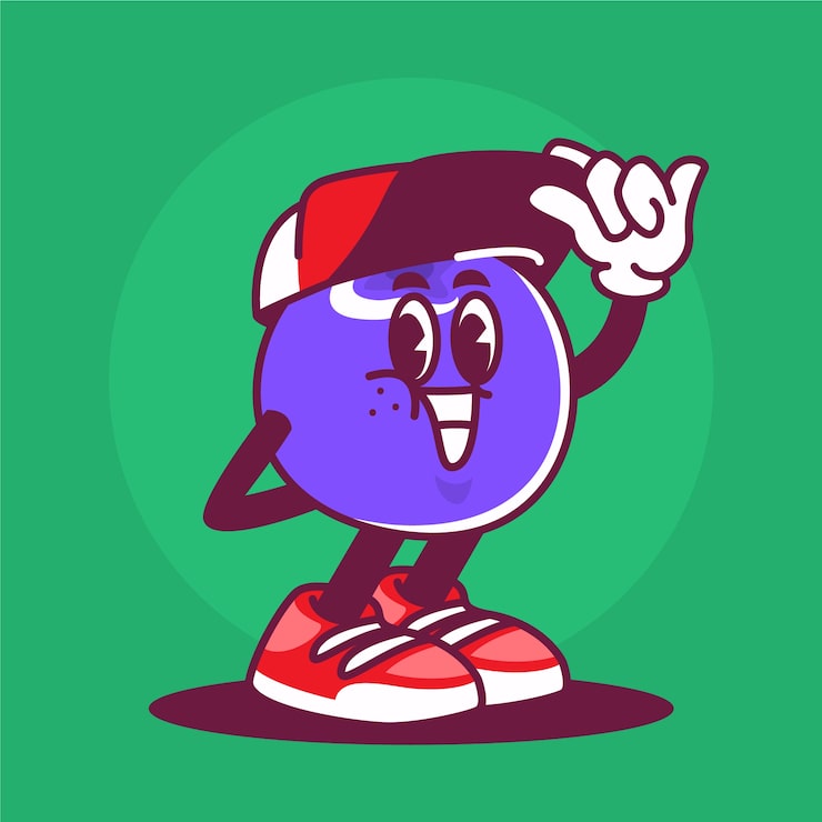 Vector Gratis ilustrasi kartun makanan yang digambar tangan