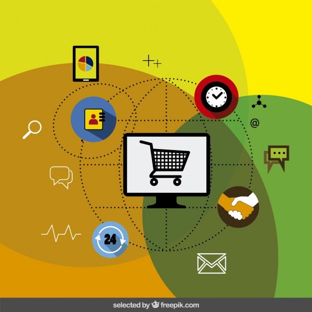 Vector Gratis infografis pemasaran internet