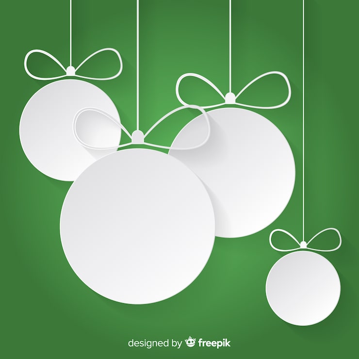 Vector Gratis koleksi bola natal