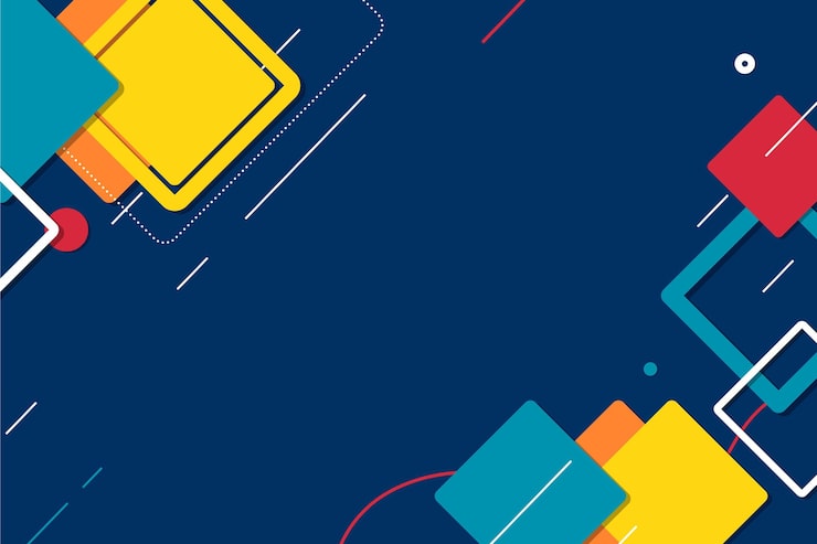 Vector Gratis latar belakang abstrak datar