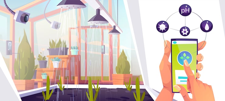 Vector Gratis pertanian pintar