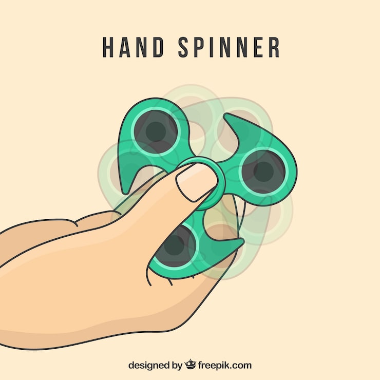 Vector Gratis tangan memegang pemutar hijau