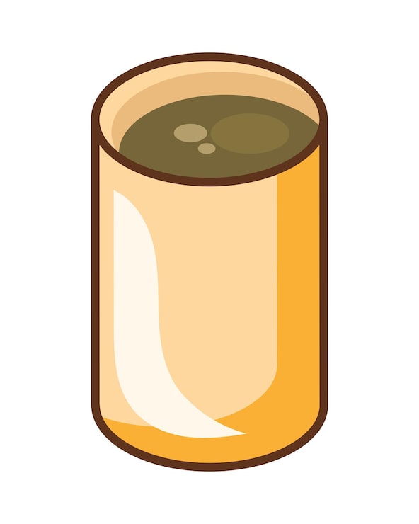 Vector Gratis teh minuman jepang
