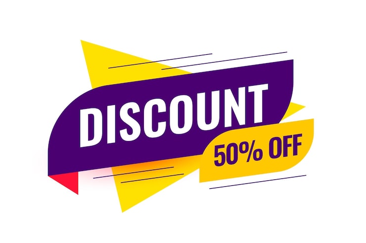 Vector Gratis templat promo obral khusus musim perayaan kreatif untuk pengurangan harga