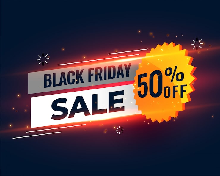 Vector Gratis templat spanduk penjualan black friday