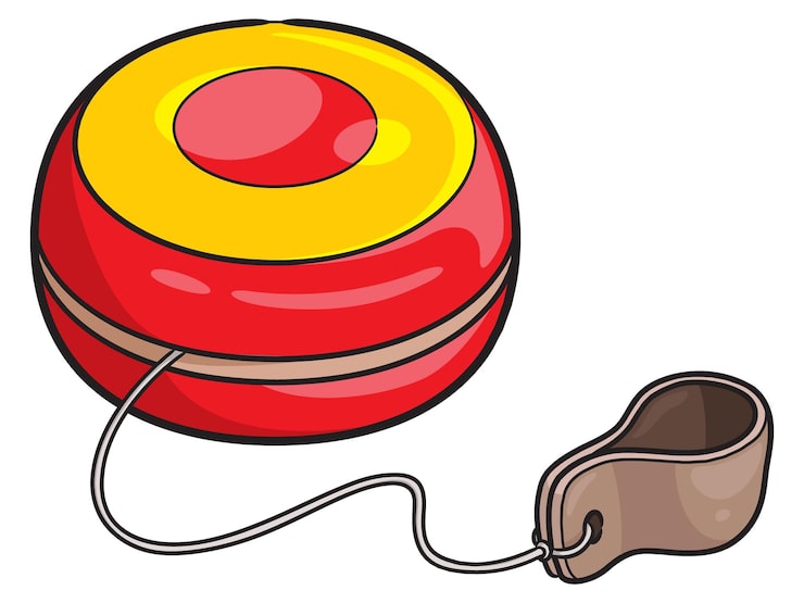 Vector kartun yoyo