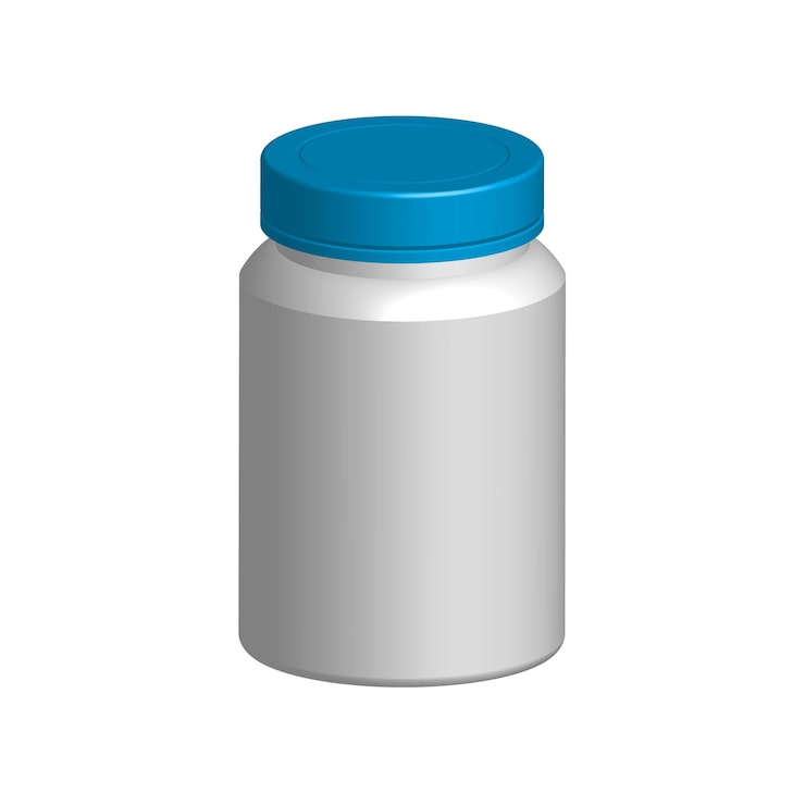 Vector obat botol plastik