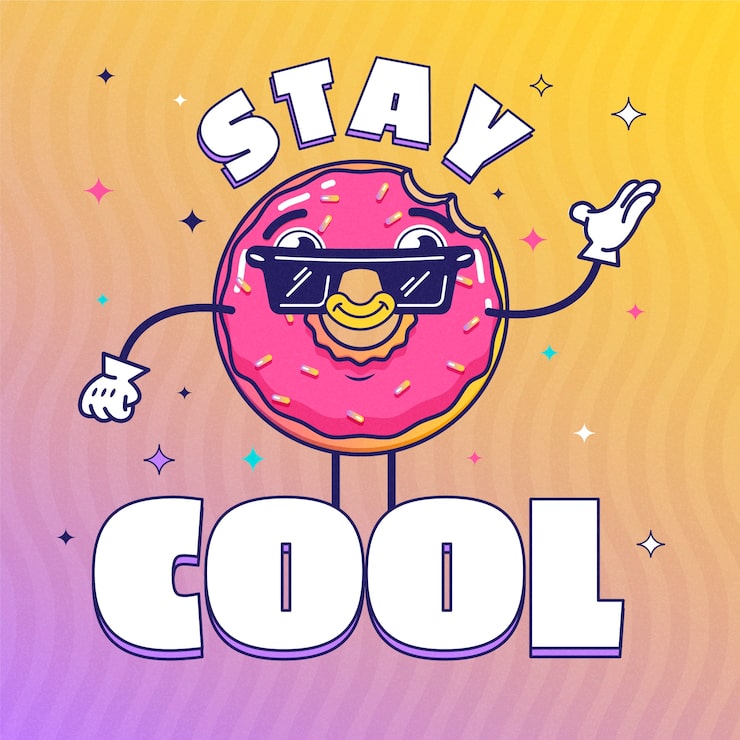 Kostenlose Vektor gradient positive vibes illustration