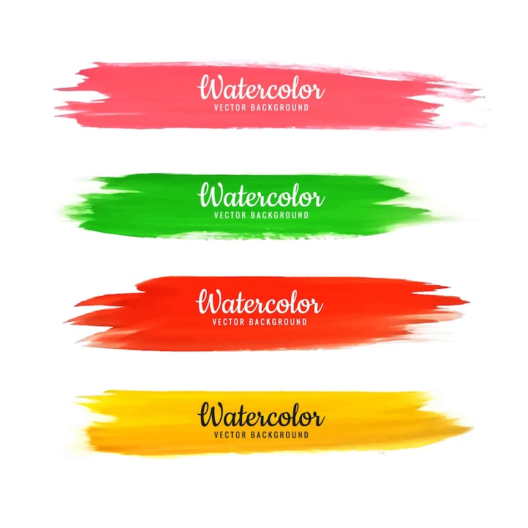 Kostenlose Vektor moderne aquarell hintergrund