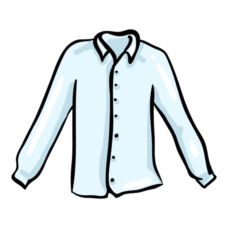 Vektor hemd-handgezeichnetes doodle-symbol
