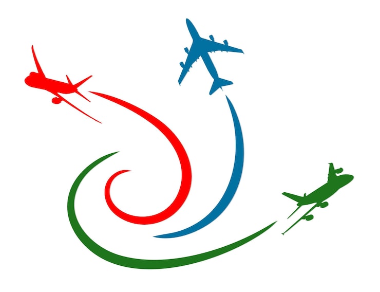 Vektor symbol für farbflächen