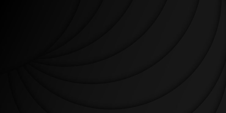 Vetor grátis banner com um design escuro e abstrato mínimo