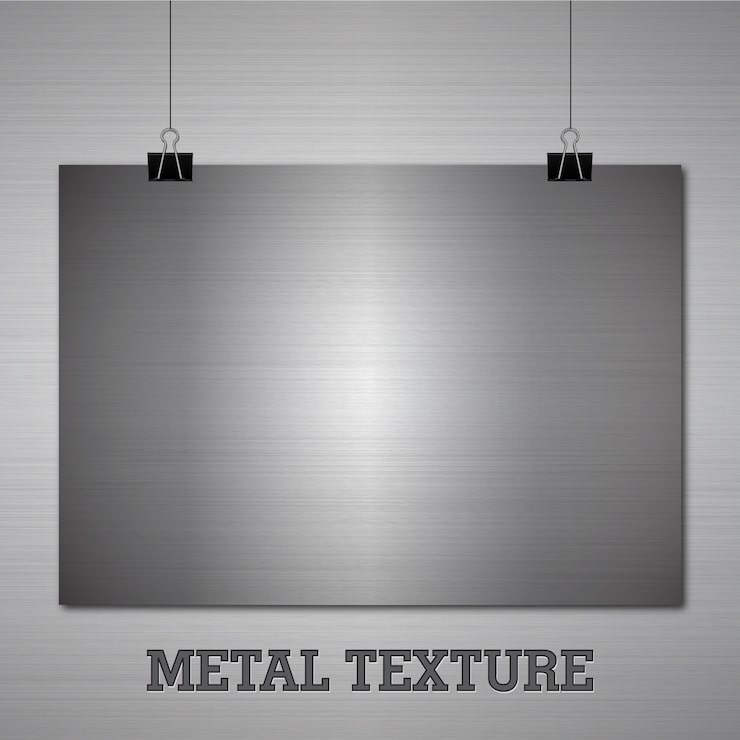 Vetor grátis fundo de textura metálica