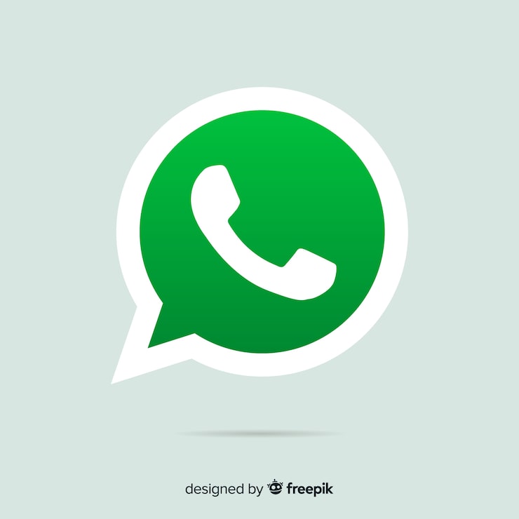 Vetor grátis ícone do design whatsapp
