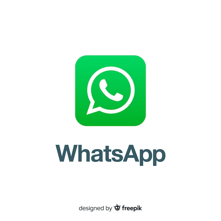 Vetor grátis ícone do design whatsapp