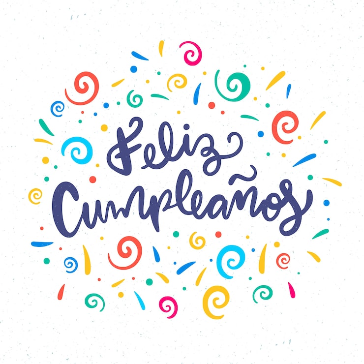 Vetor grátis letras de conceito de feliz aniversário