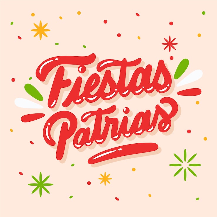 Vetor grátis letras planas para celebração do dia da independência do méxico