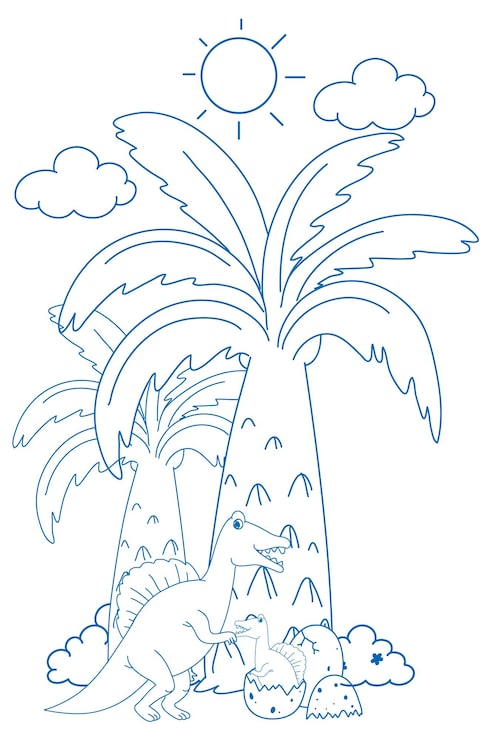Vetor grátis um desenho de esboço de doodle em fundo branco