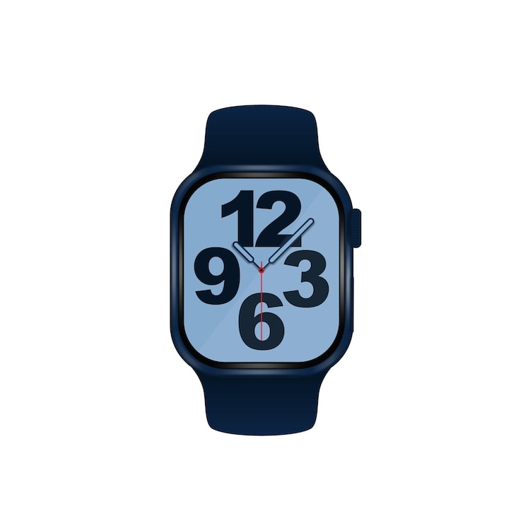 Vetor apple watch azul