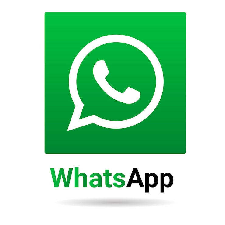 Vetor quadrado verde com um telefone e um ícone de telefone