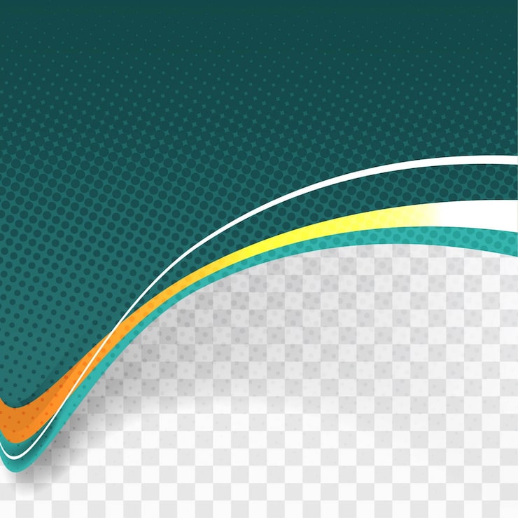 Vettore gratuito abstract green wave background