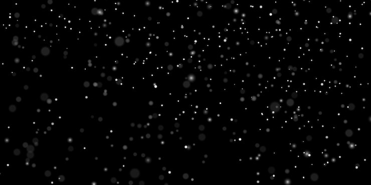Vettore gratuito banner di sovrapposizione di neve di natale