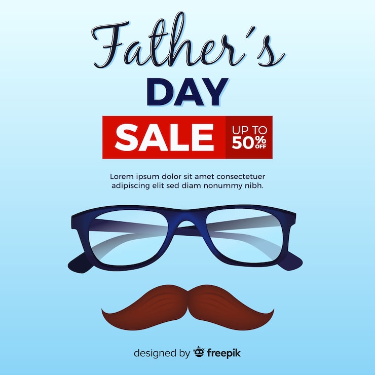Vettore gratuito buona festa del papà