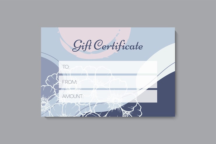 Vettore set di modelli di carte regalo colorate illustrazione vettoriale di fiori in stile moderno per la galleria di saloon