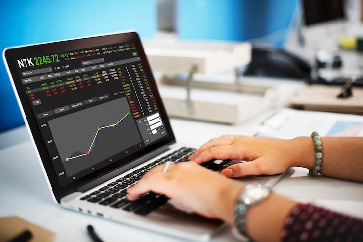 Gratis Foto beurshandel forex financiën grafisch concept
