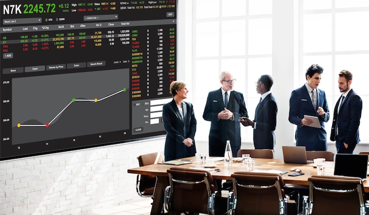 Gratis Foto beurshandel forex financiën grafisch concept