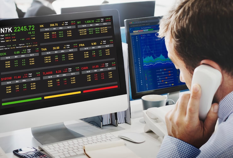 Gratis Foto beurshandel forex financiën grafisch concept