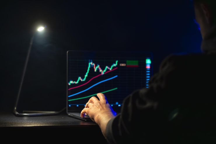 Gratis Foto handel op de beurs handel in beleggingen broker de beursmarkt